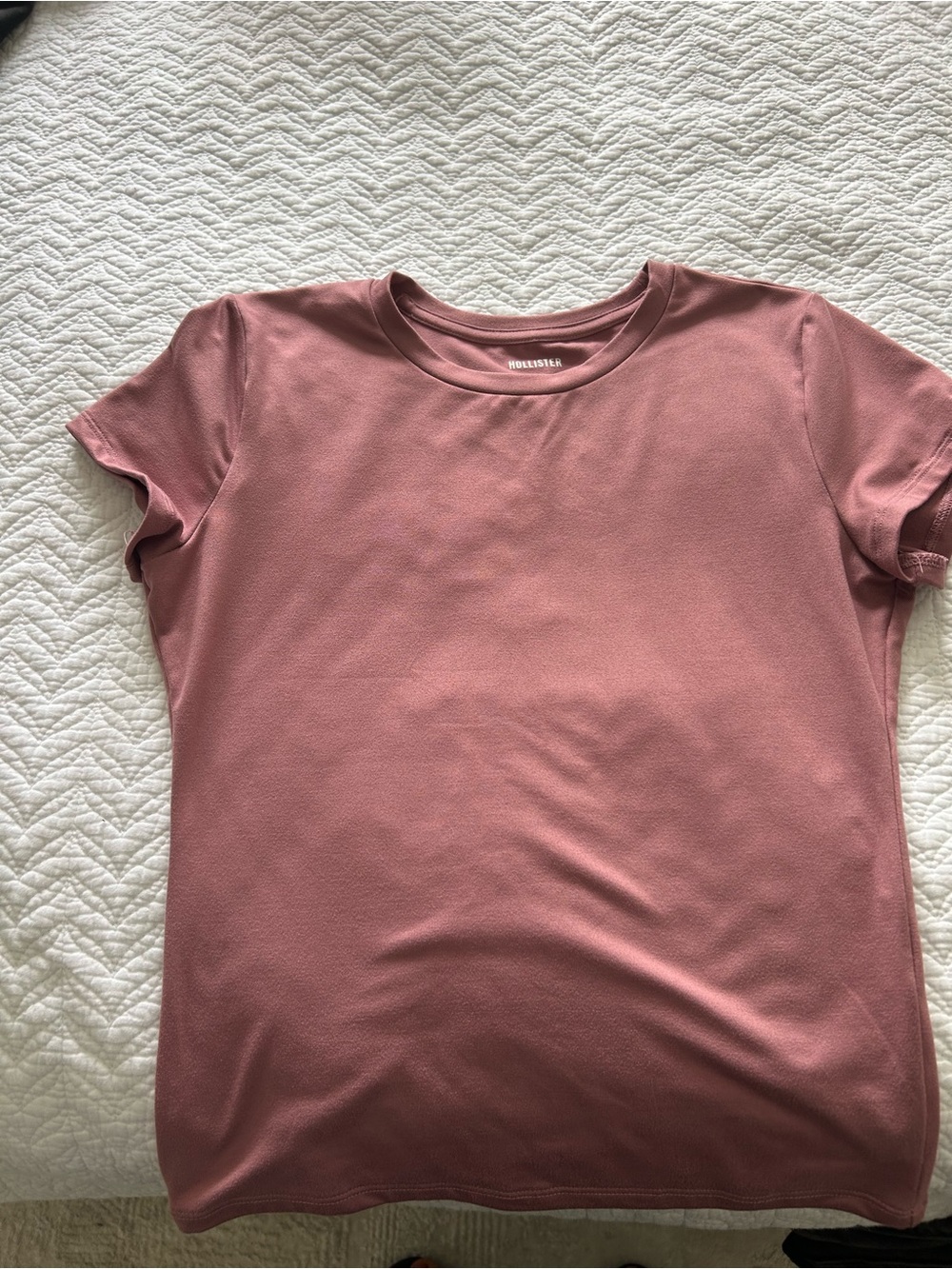 Hollister Women's Rose Short Sleeve Crew Tee